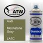 Preview: Audi, Moonstone Gray, LA7C: 400ml Sprühdose, von ATW Autoteile West.